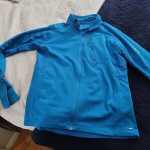 Mens Medium Salomon Long Sleeve Zip up